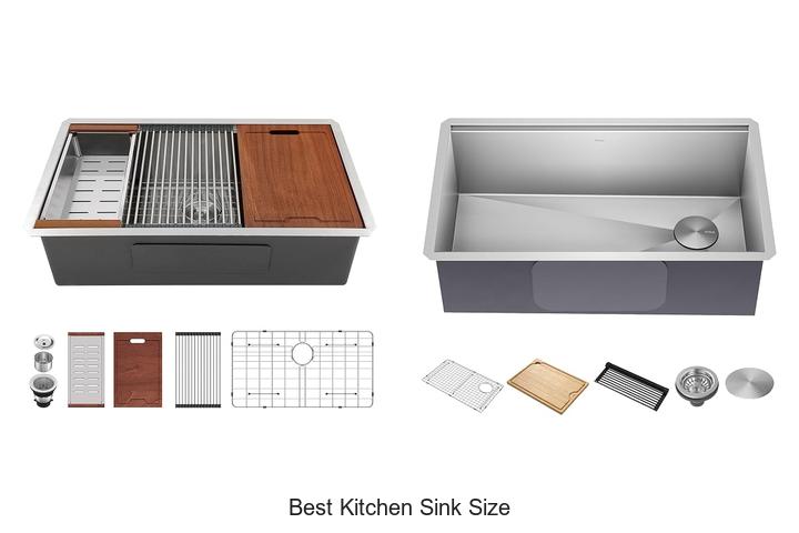 best kitchen sink size