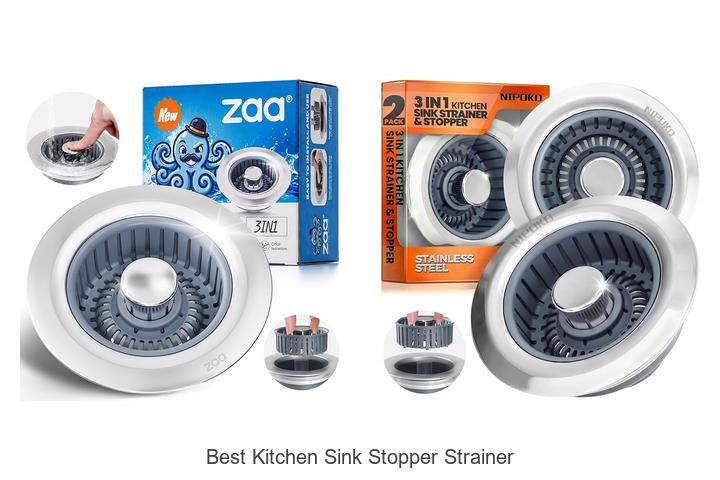 best kitchen sink stopper strainer