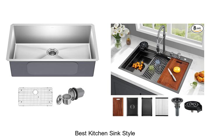 best kitchen sink style