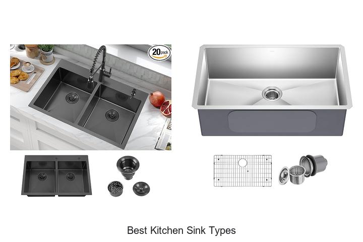 best kitchen sink types