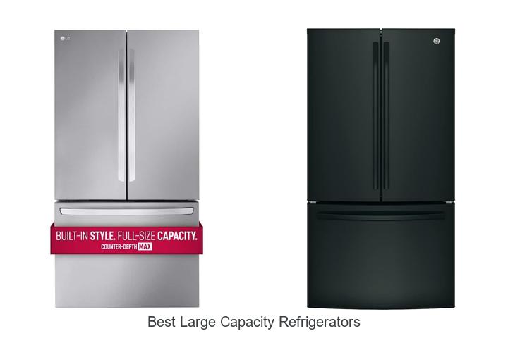 best large capacity refrigerators