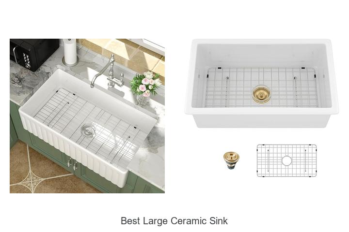 best large ceramic sink