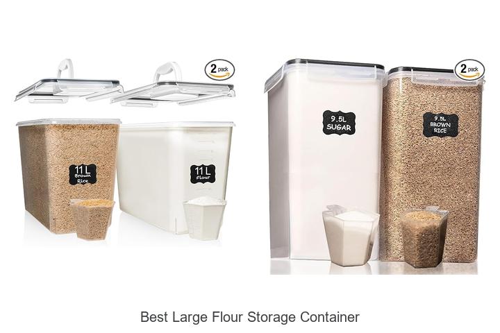 best large flour storage container