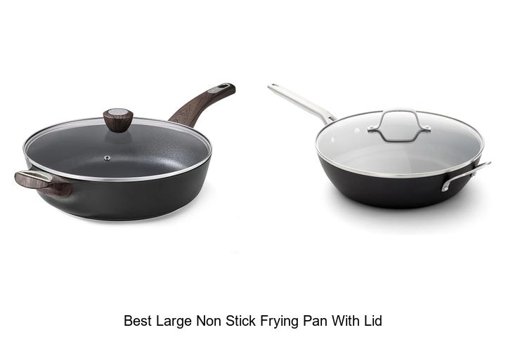 best large non stick frying pan with lid