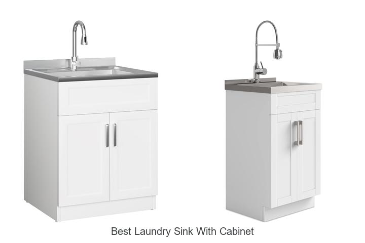 best laundry sink with cabinet