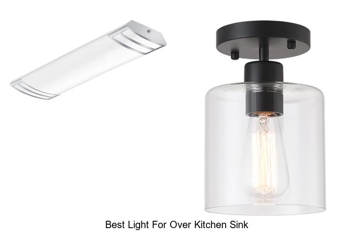 best light for over kitchen sink