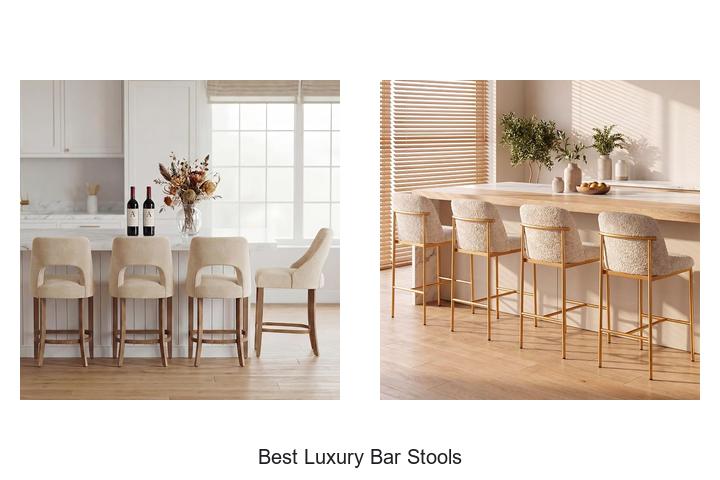 best luxury bar stools