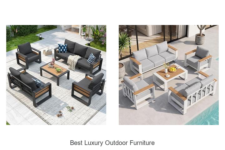 best luxury outdoor furniture