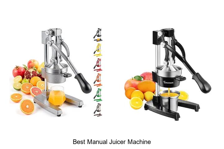 best manual juicer machine