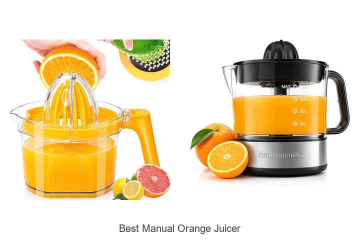 best manual orange juicer