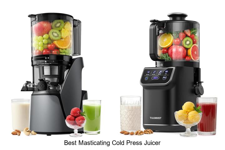 best masticating cold press juicer