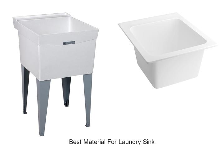best material for laundry sink