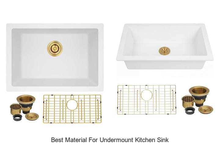 best material for undermount kitchen sink