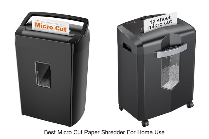best micro cut paper shredder for home use