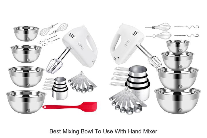 best mixing bowl to use with hand mixer