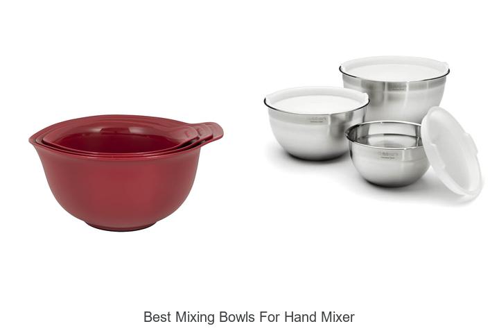 best mixing bowls for hand mixer