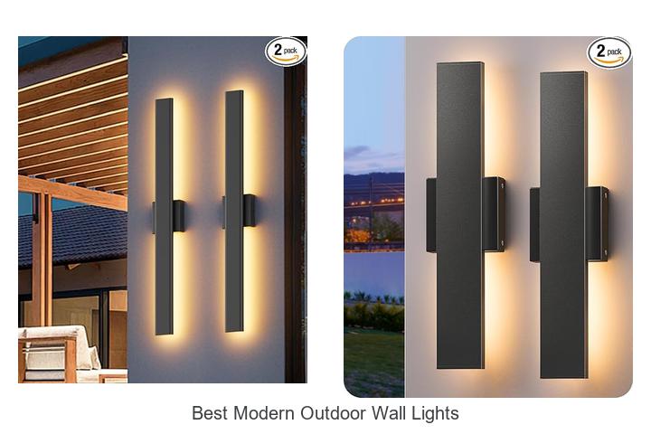 best modern outdoor wall lights