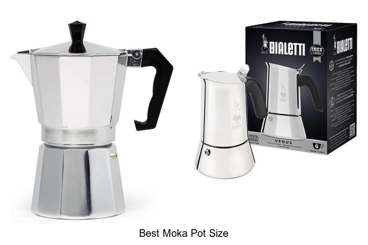 best moka pot size
