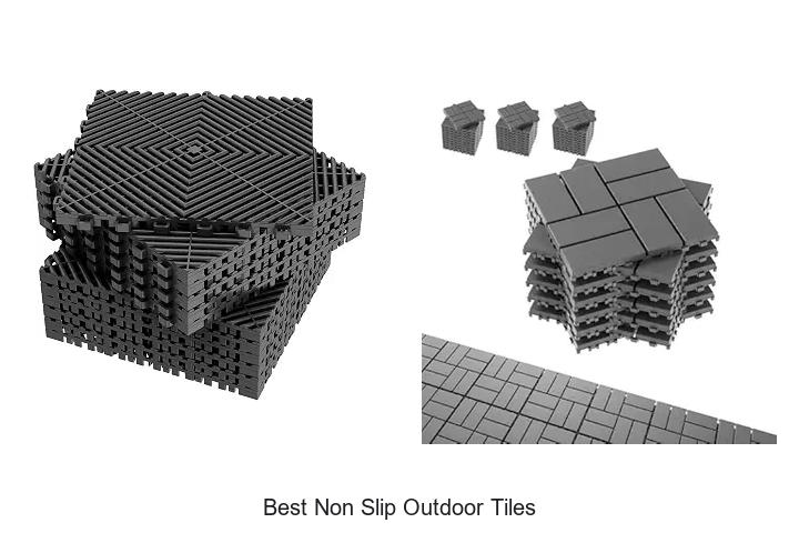 best non slip outdoor tiles