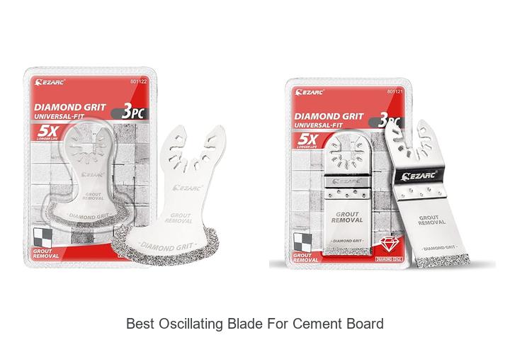 best oscillating blade for cement board