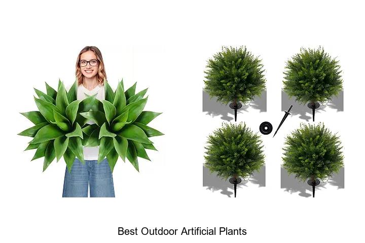 best outdoor artificial plants