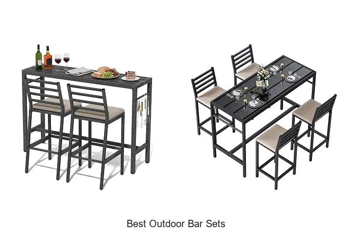 best outdoor bar sets