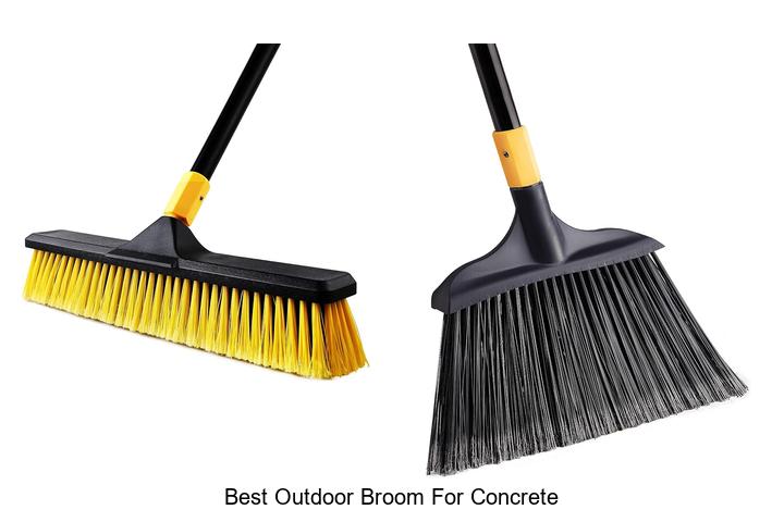 best outdoor broom for concrete