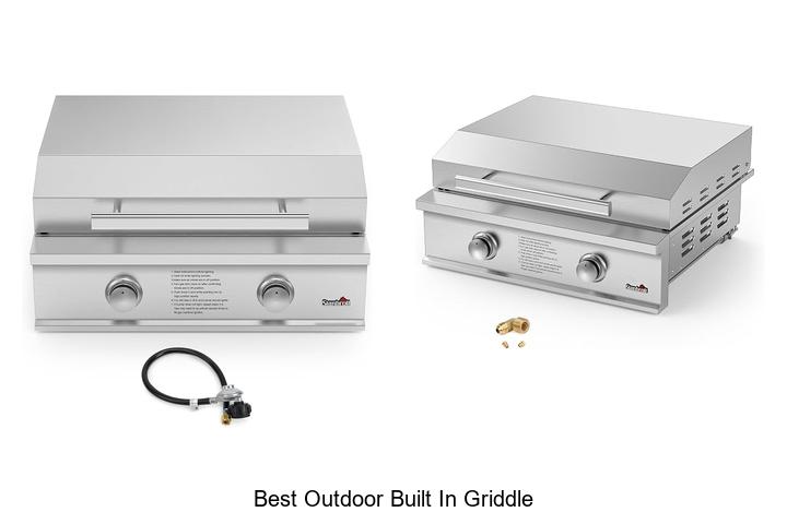 best outdoor built in griddle