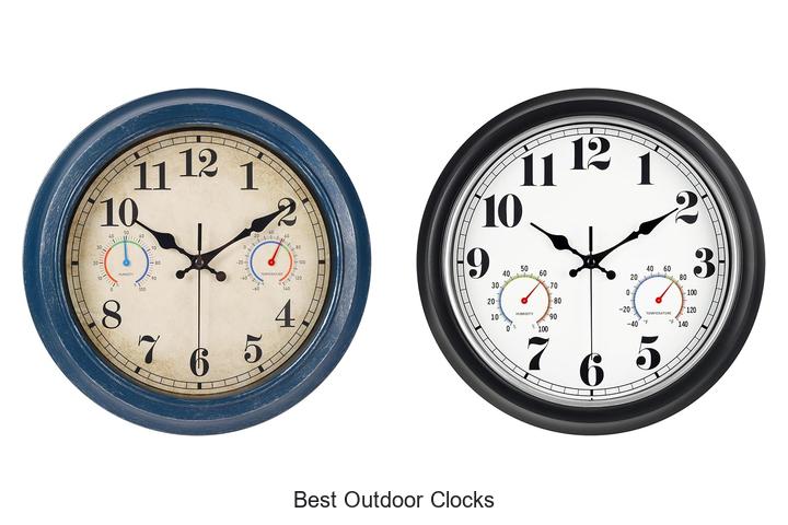 best outdoor clocks
