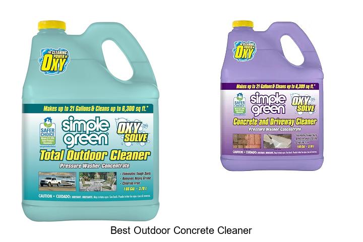 best outdoor concrete cleaner