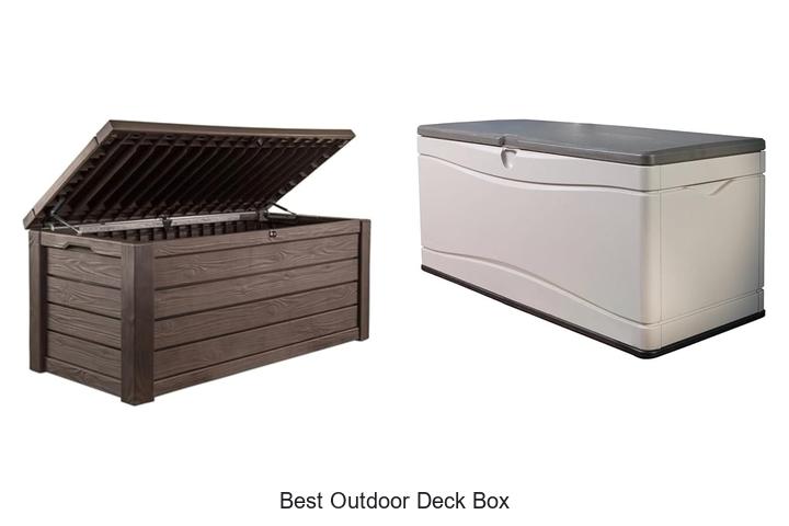 best outdoor deck box