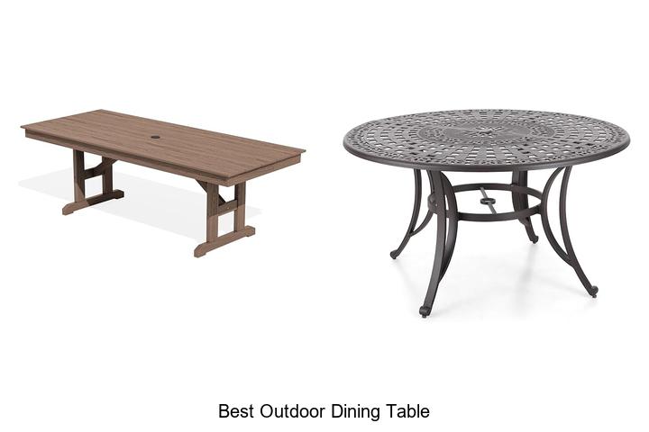 best outdoor dining table