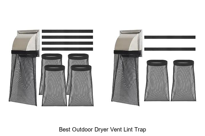 best outdoor dryer vent lint trap