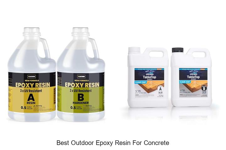best outdoor epoxy resin for concrete