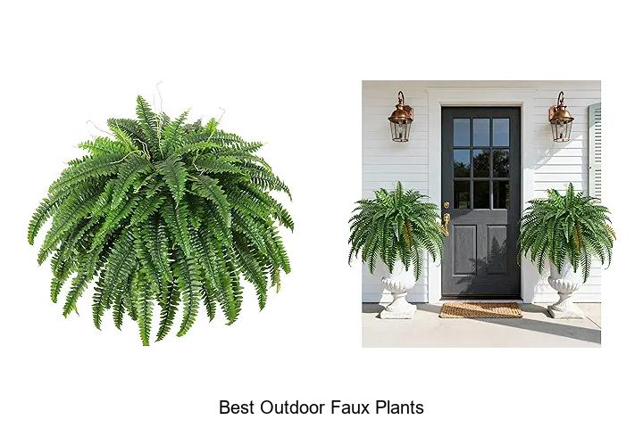 best outdoor faux plants