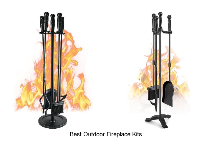 best outdoor fireplace kits