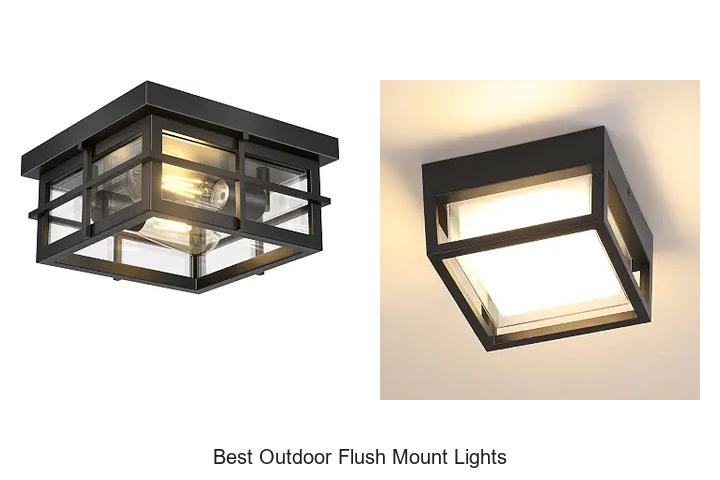 best outdoor flush mount lights