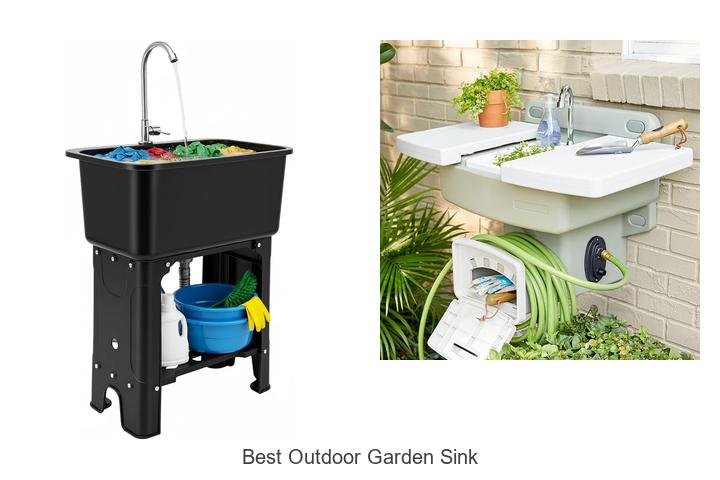 best outdoor garden sink