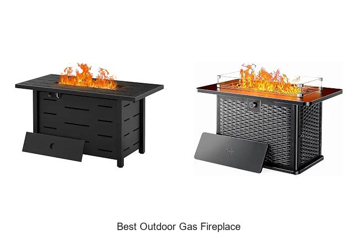 best outdoor gas fireplace