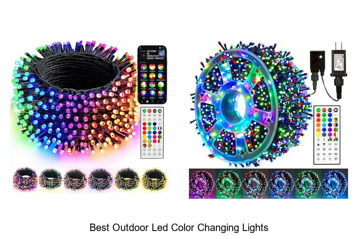 best outdoor led color changing lights