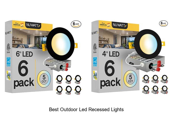 best outdoor led recessed lights