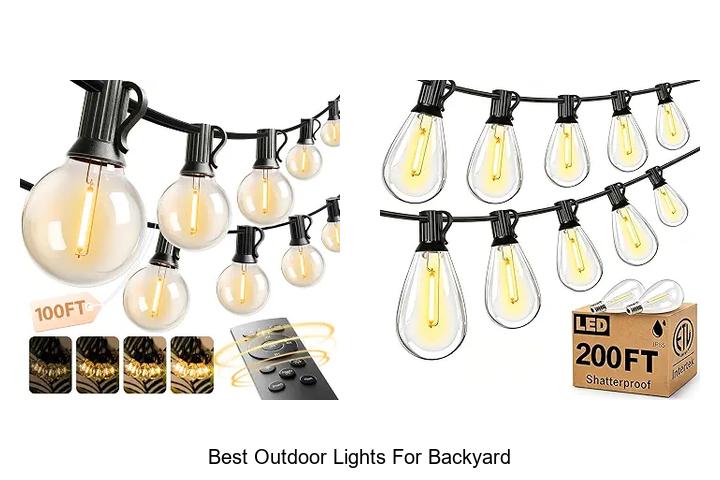 best outdoor lights for backyard