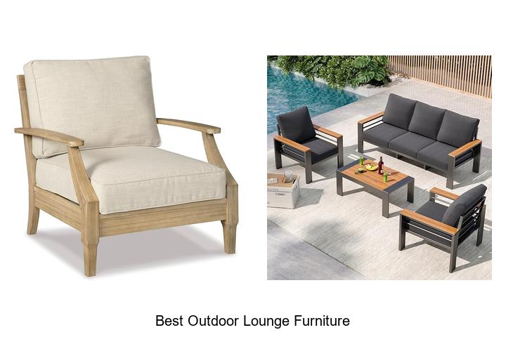best outdoor lounge furniture