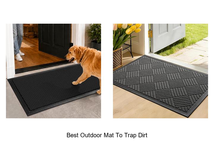 best outdoor mat to trap dirt