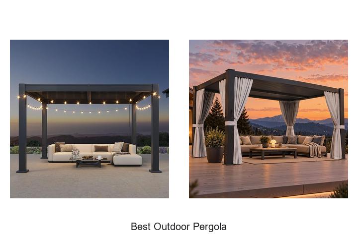 best outdoor pergola