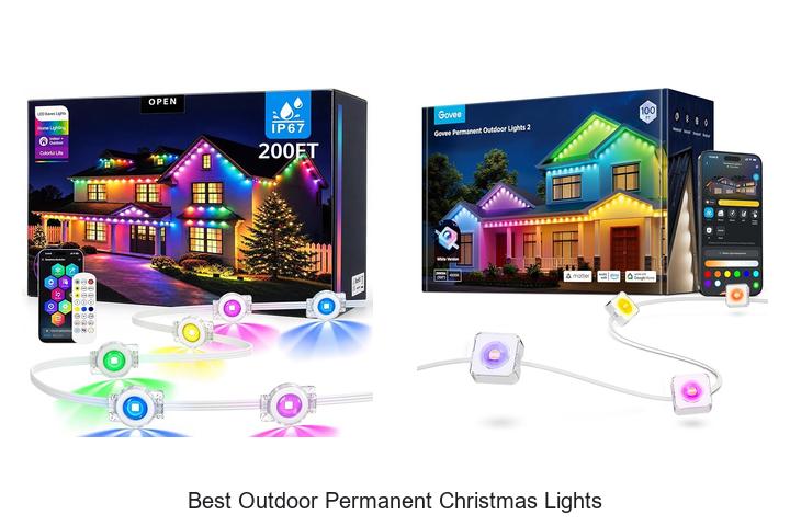 best outdoor permanent christmas lights