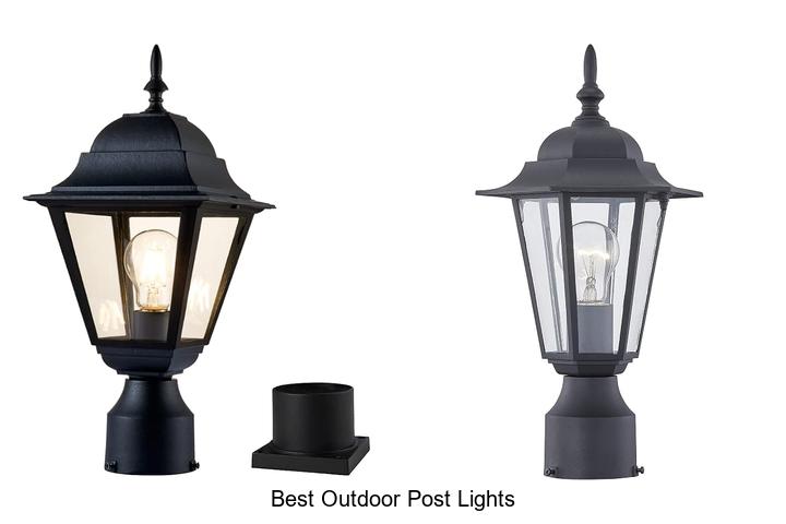 best outdoor post lights