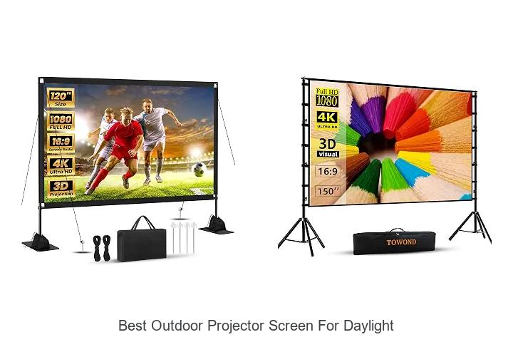 best outdoor projector screen for daylight