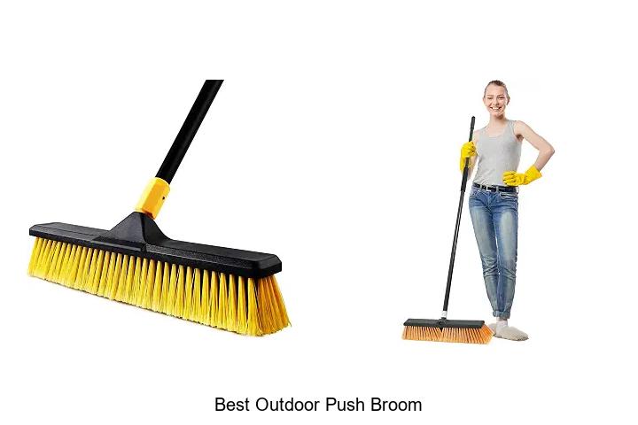 best outdoor push broom