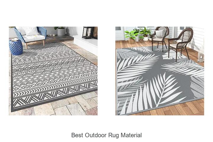 best outdoor rug material